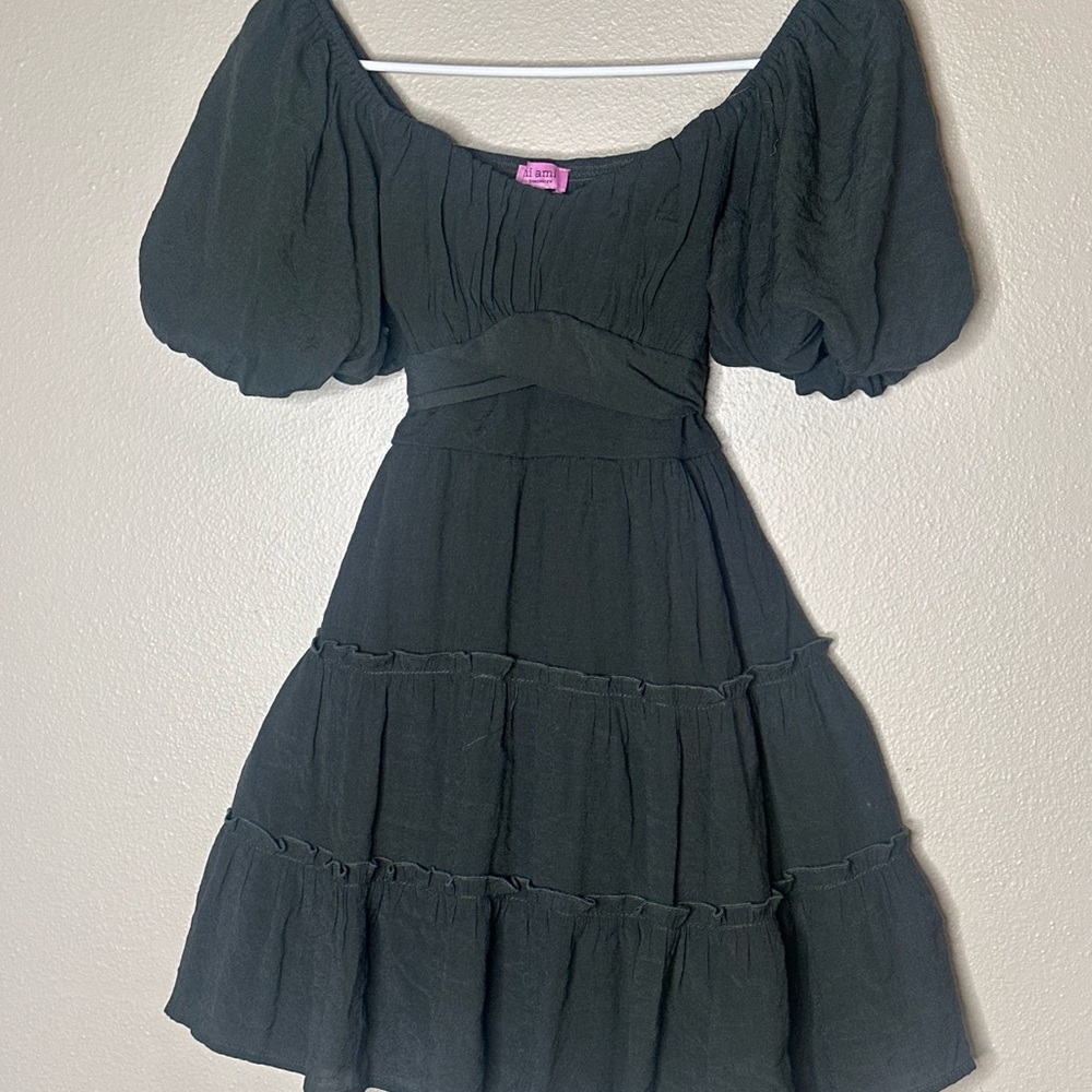Elegant Black Off-Shoulder Dress